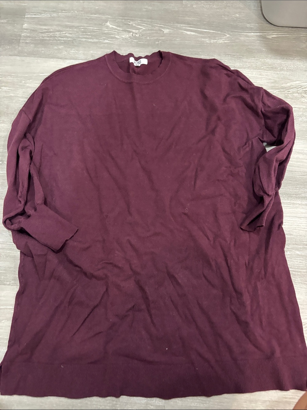 BB Dakota woMen's Crewneck Sweater - Burgundy Plum